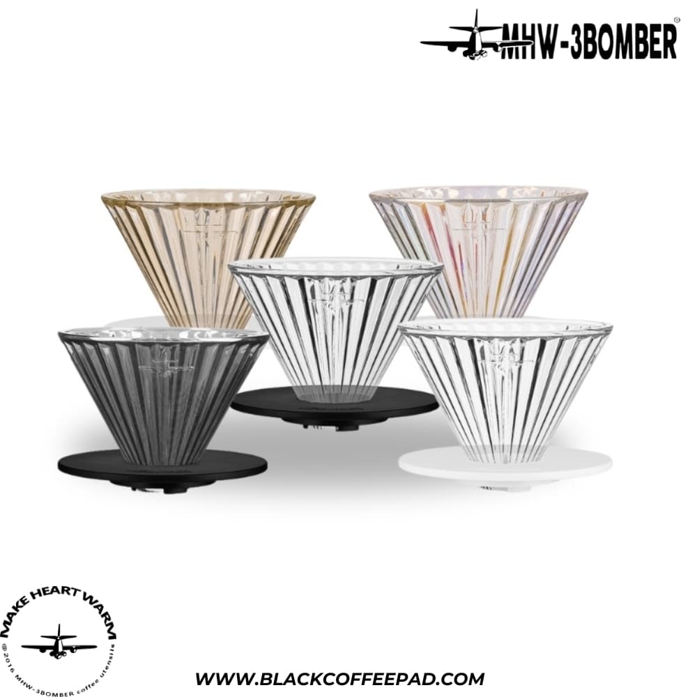 دریپر بمبر مدل Elf Glass وی ۶۰ سایز 01 — عصارهگیری تخصصی قهوه دمی