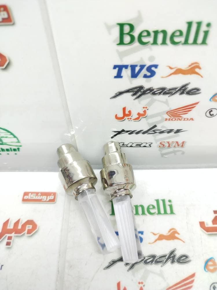 سر والف لاستیک (تایر) چراغ دار رنگی