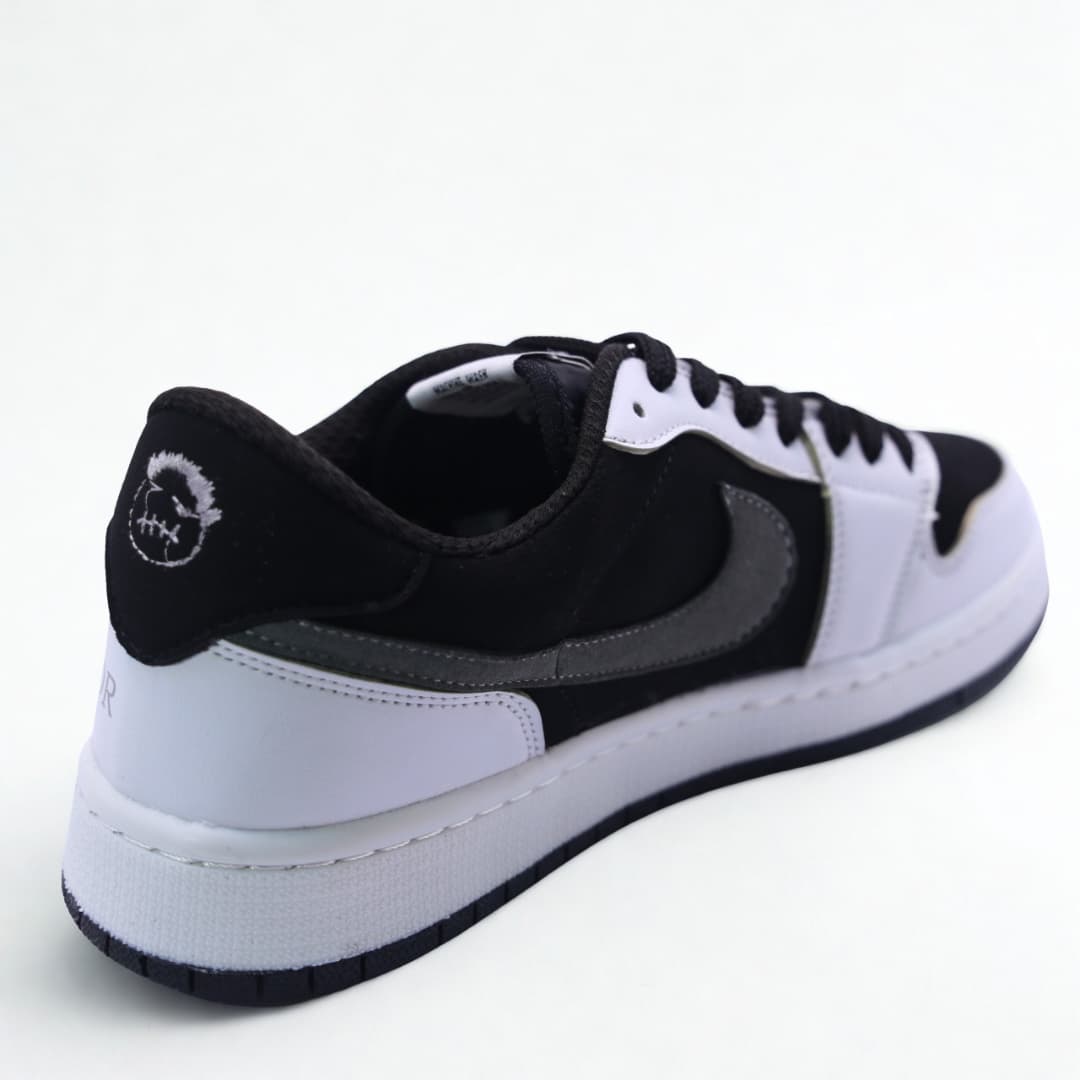 کتونی مردانه نایک ایر جردن 1 لو تراویس اسکات دیور سفید مشکی | Travis Scott x Air Jordan 1 Low Dior White Black — تصویر ۵