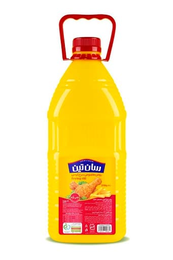 روغن مخصوص سرخ كردنی ويژه 2700 گرمی سانتين