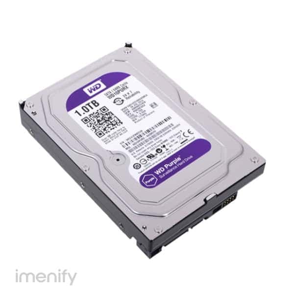هارد بنفش 1 ترابایت Western Digital با گارانتی شرکتی — تصویر ۲