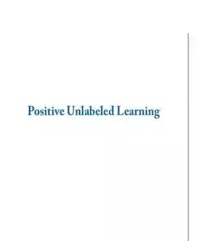 دانلود کتاب Positive Unlabeled Learning