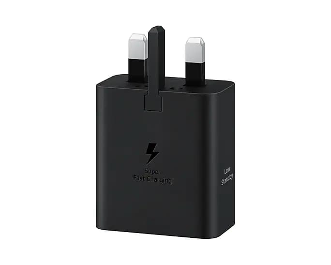 شارژر Galaxy S24 FE سامسونگ 45W مدل EP-T4510 (اورجینال) + سوزن سیمکارت رنگدار + سوپر فست شارژ / Super Fast Charge — تصویر ۲