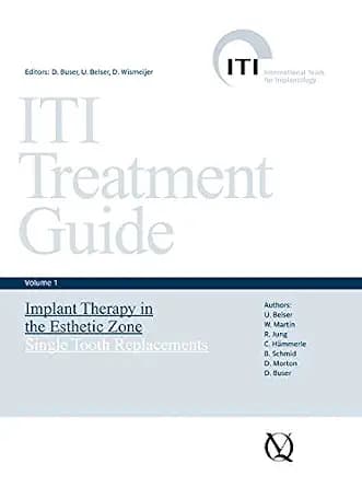 و دانلود نسخه کامل کتاب زبان اصلی Implant Therapy in the Esthetic Zone: Single-Tooth Replacements (ITI Treatment Guide Series Book 1) PDF | دانلود کتاب خارجی