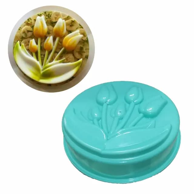 قالب پلاستیکی ژله طرح گل لاله