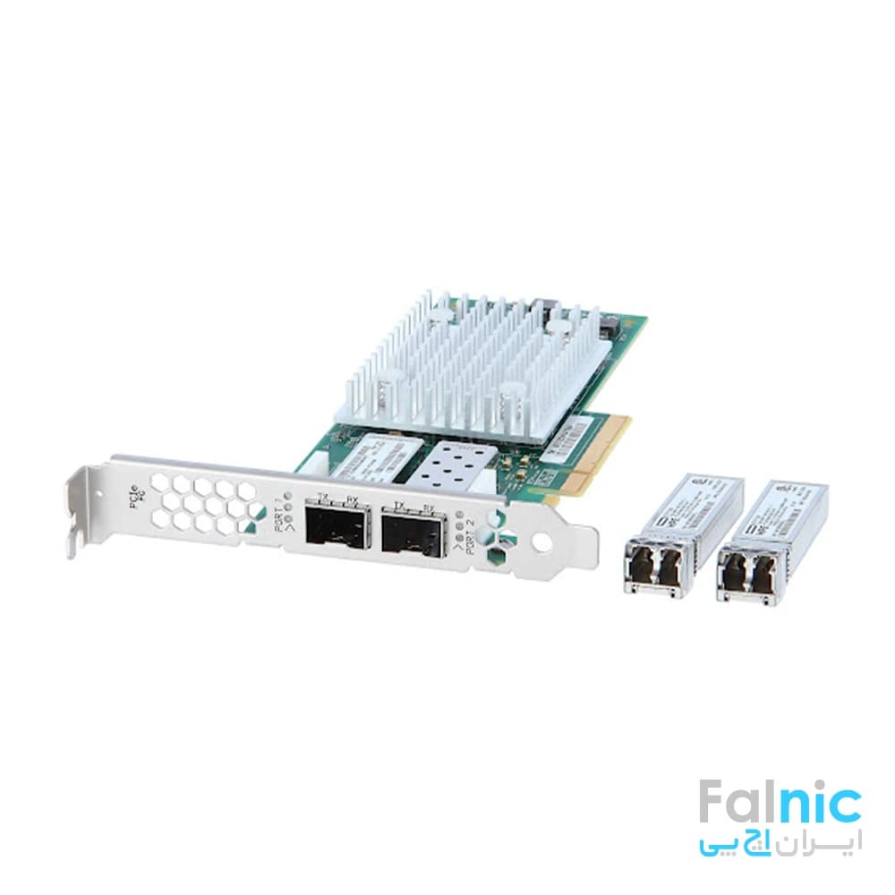کارت شبکه سرور HP StoreFabric SN1100Q 16Gb Dual Port Fibre Channel Host Bus Adapter P9D94A — تصویر ۲
