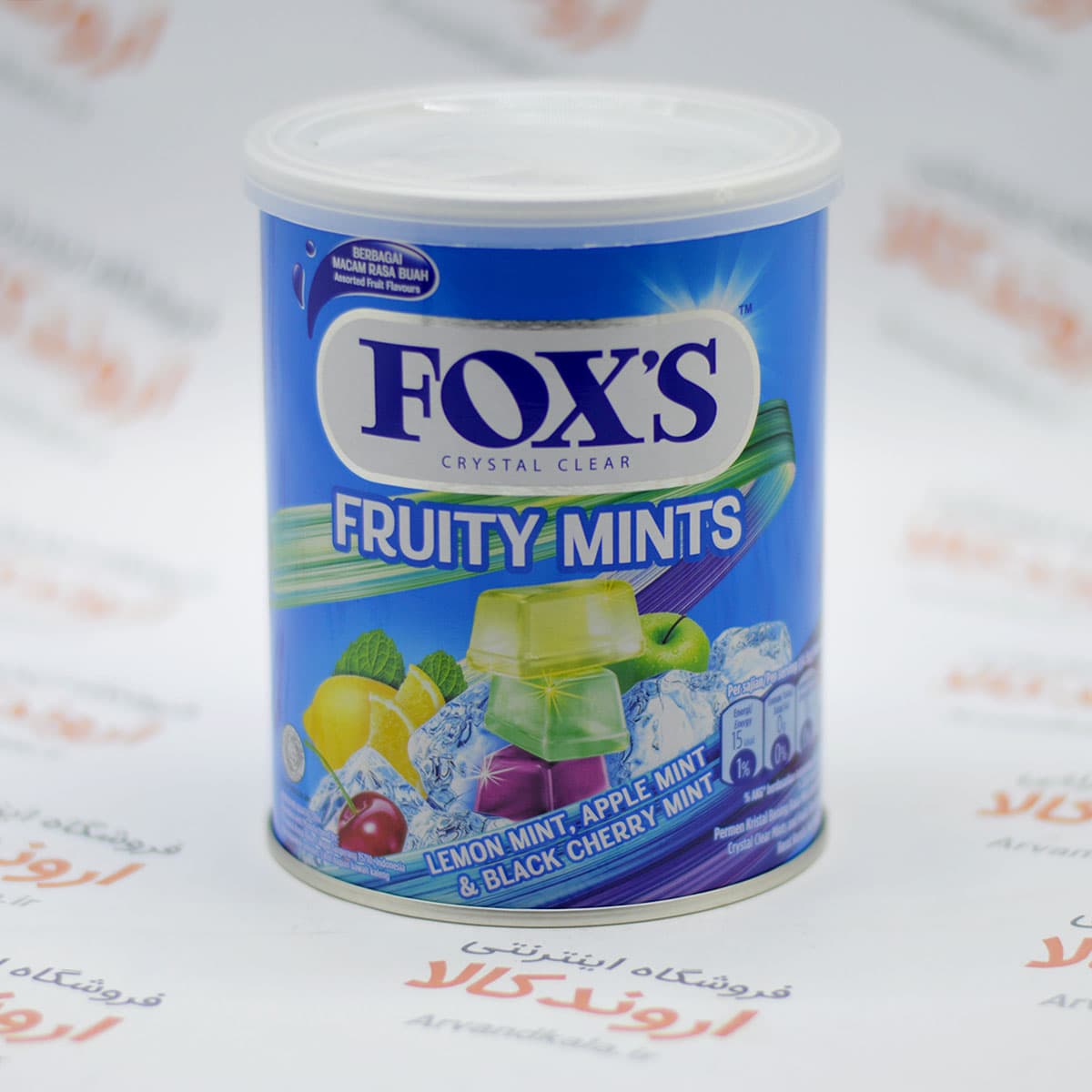 آبنبات قوطی فاکس FOXS مدل Fruity Mints