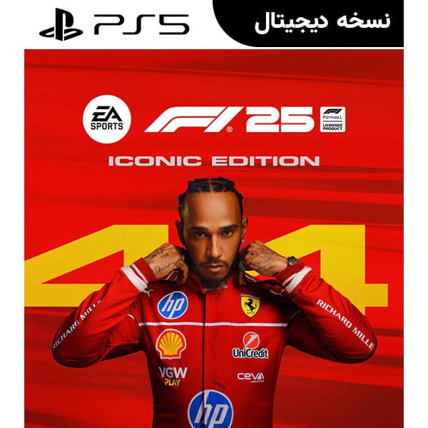 اکانت قانونی بازی F1 25 Iconic Edition برای PS5