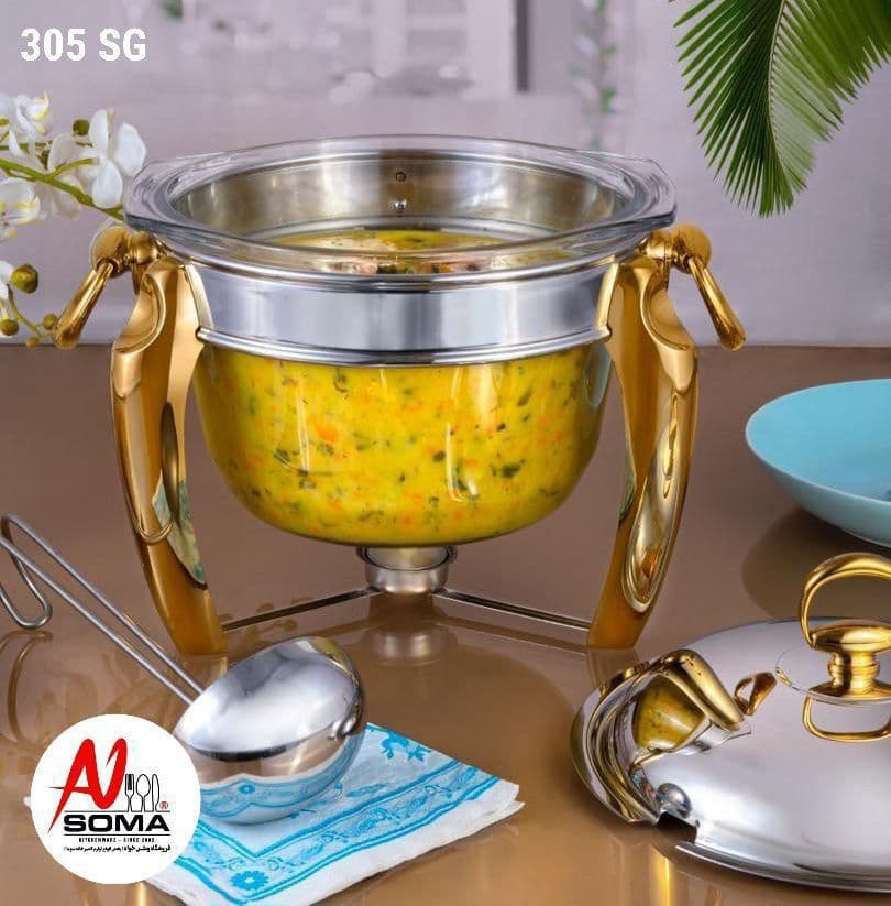 سوپ خوری بزرگ سوما مدل پا فیلی دو رنگ 305sg«ارسال رایگان»