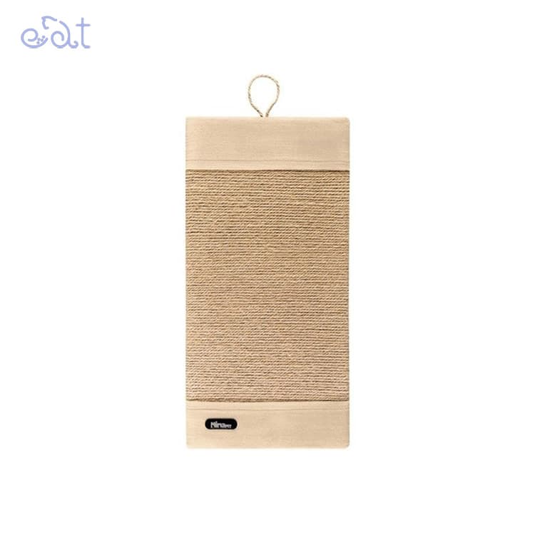 اسکرچر دیواری ساده برند نیناپت NinaPet (رنگ کرم به همراه کت نیپ)