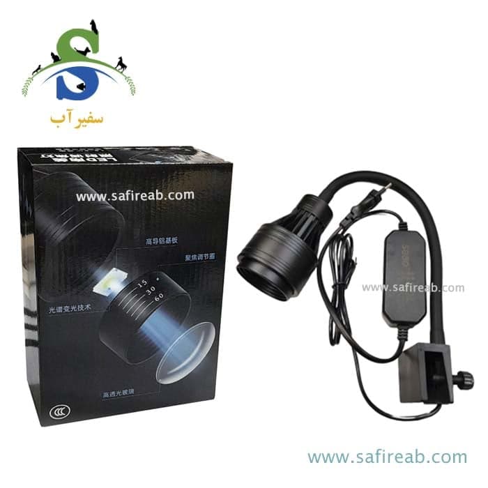 نور ال ای دی لنز دار قابل تنظیم SD-038LB سوبو