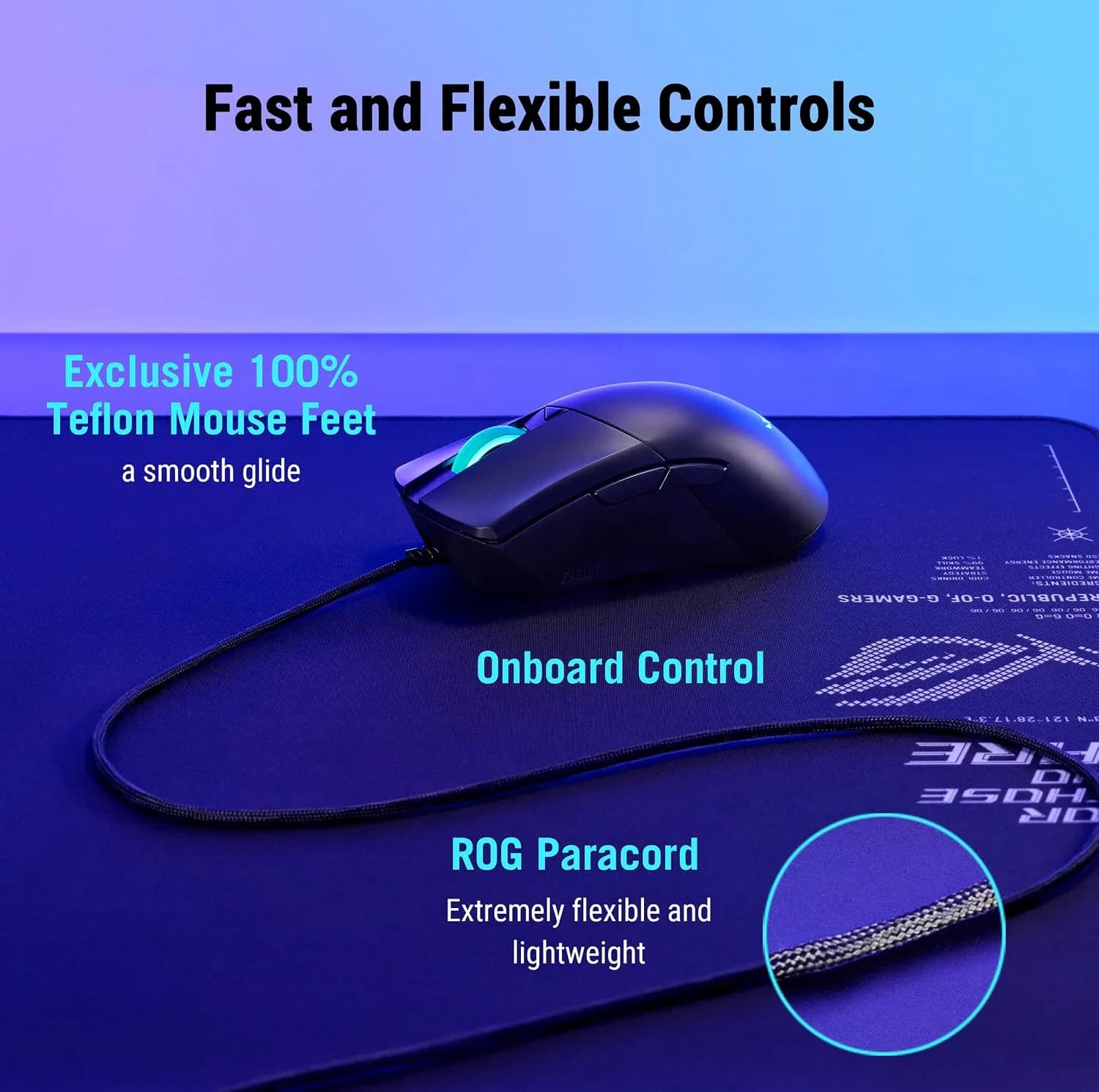 ماوس گیمینگ باسیم ایسوس مدل ROG Gladius III Core — تصویر ۷