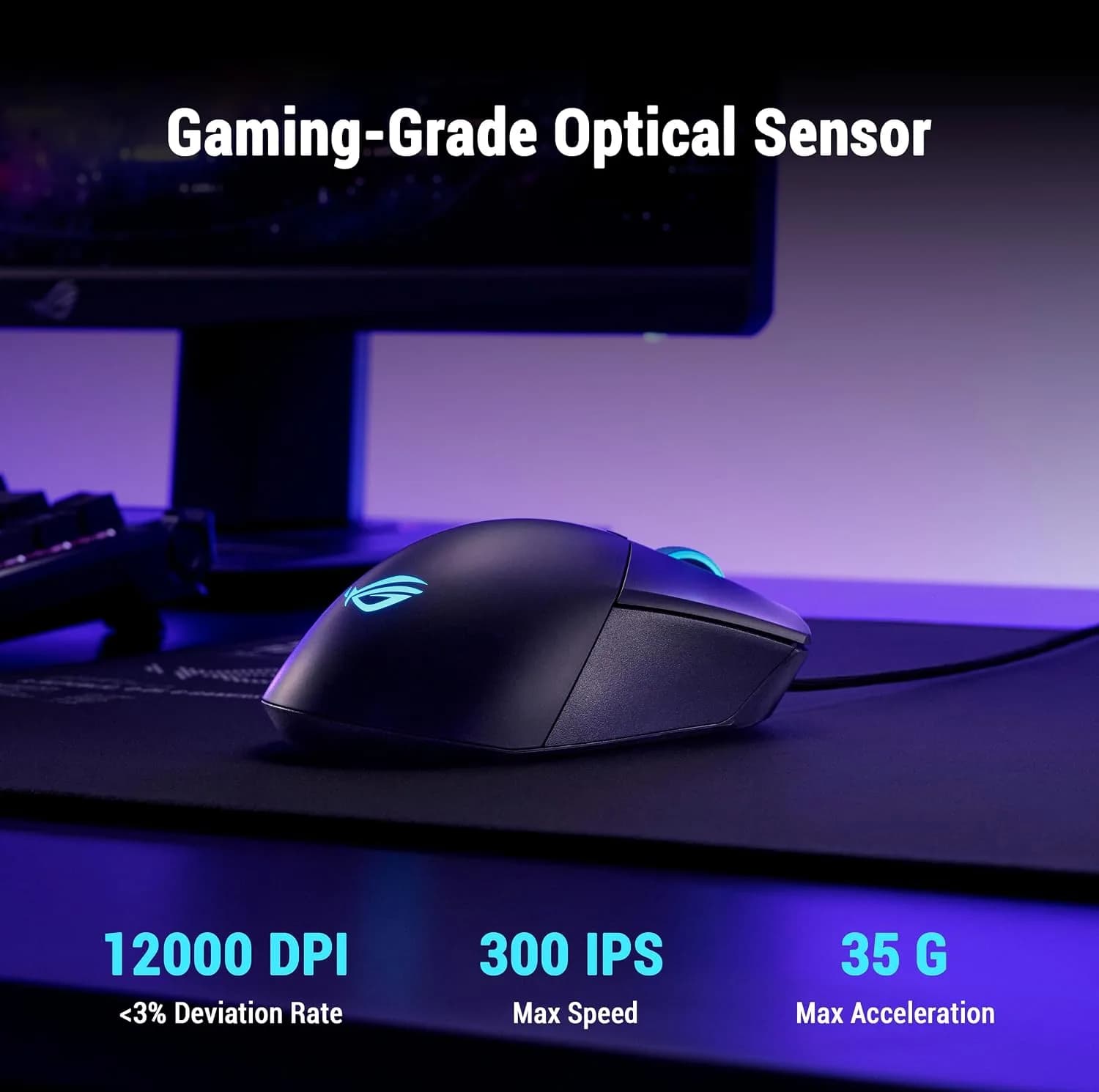 ماوس گیمینگ باسیم ایسوس مدل ROG Gladius III Core — تصویر ۵