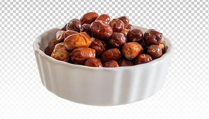 تصویر PNG مجموعه سنجد توی کاسه سرامیکی