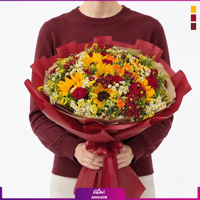 دسته گل پاییزی برای تولد