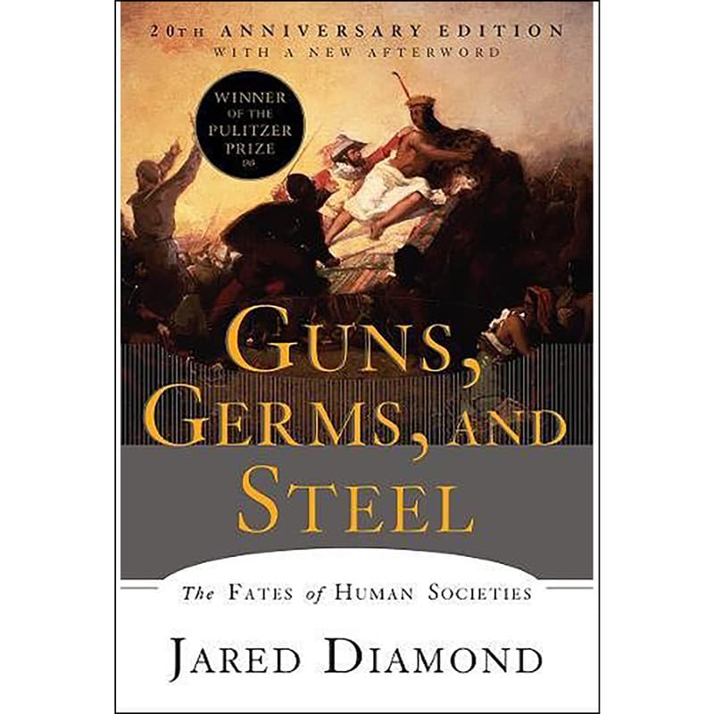 کتاب Guns, Germs, and Steel اثر Jared Diamond انتشارات W. W. Norton & Company
