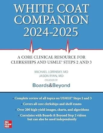 و دانلود نسخه کامل کتاب زبان اصلی White Coat Companion 2024-2025 PDF | دانلود کتاب خارجی