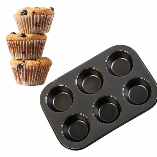 قالب تفلون پای سیب 6عددی bpv