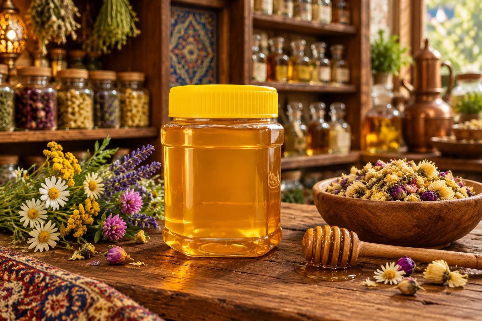 عسل نیم کیلو گرمی