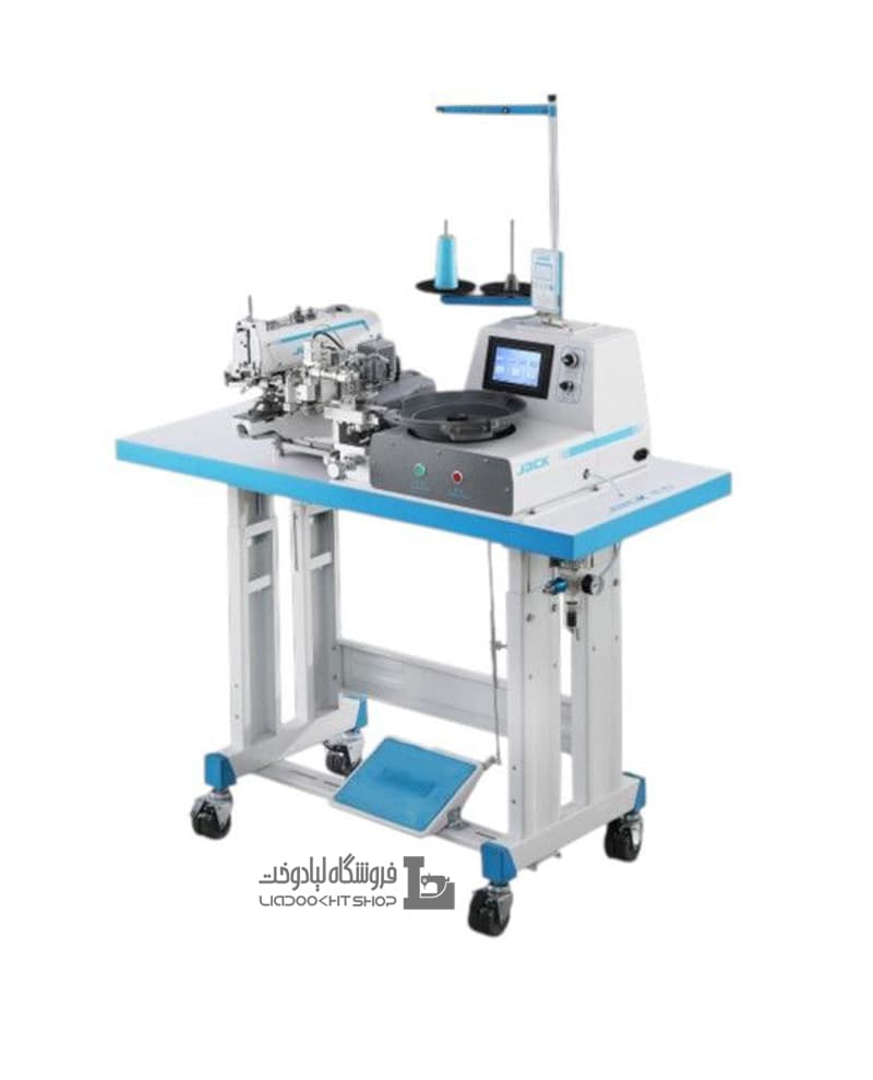 چرخ خیاطی صنعتی دکمه دوز اتوماتیک(فیدردار) جک مدل T-377 GZ