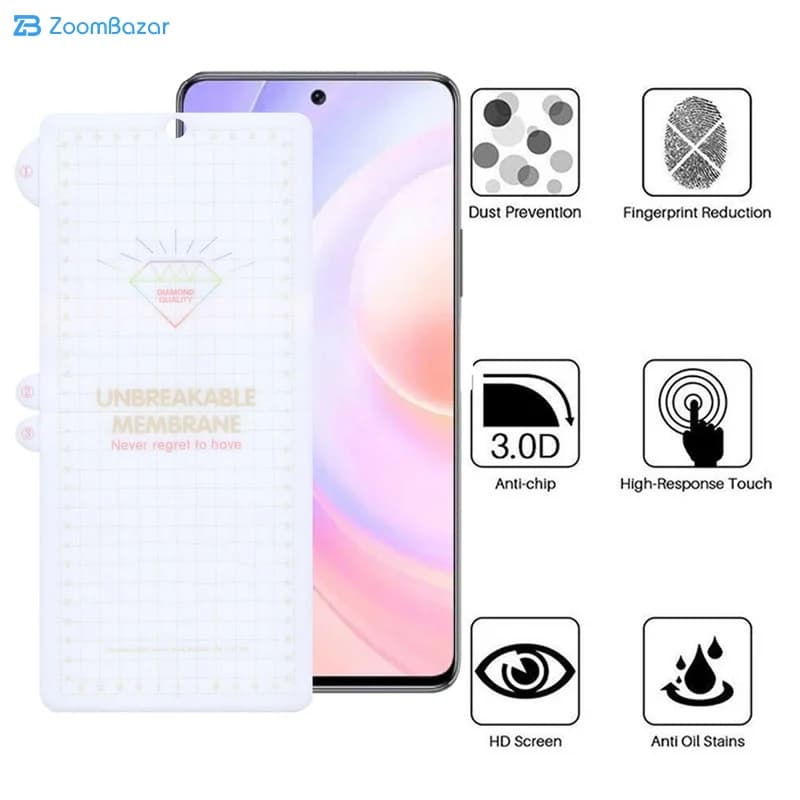 گلس اپیکوی مدل Hydrogel مناسب برای گوشی موبایل هوآوی Nova 9 Se / آنر 50 Se — تصویر ۵