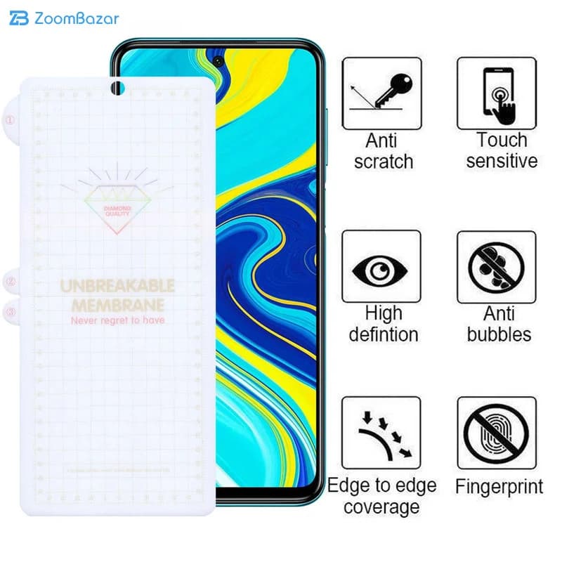 گلس اپیکوی مدل Hydrogel مناسب برای گوشی موبایل شیائومی Redmi Note 9 Pro Max/ Note 9 Pro / Note 9S / Note 10 Pro Max / Note 10 Pro 4G / Note 10 Lite — تصویر ۴