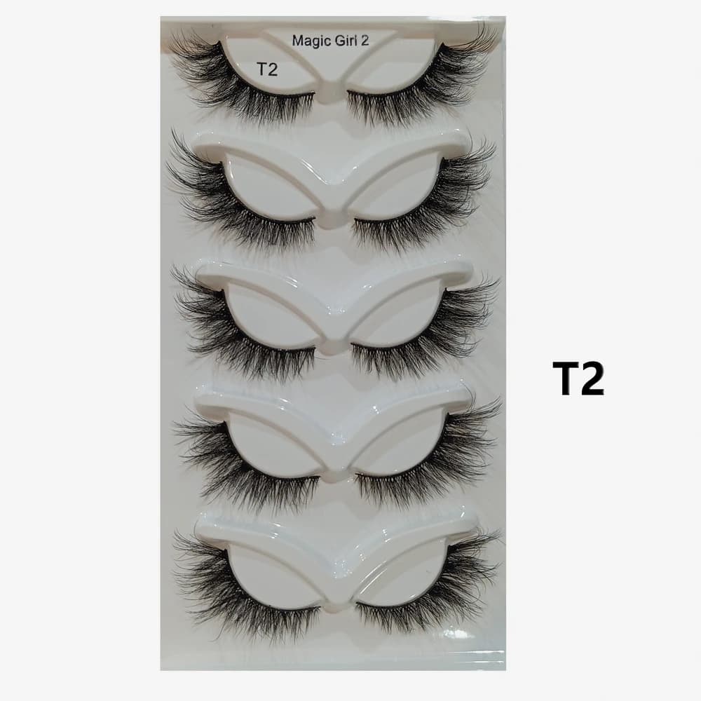 مژه پنج جفتی مجیک گرل کد Magic Girl T2