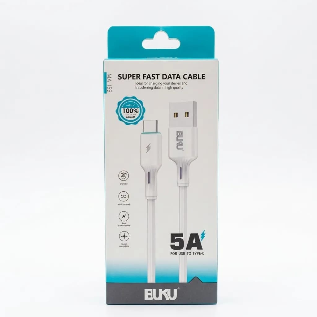 کابل USB به Type-C برند BUKU مدل MA-159C