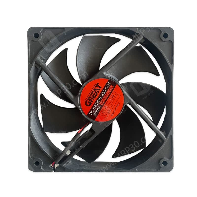 فن کیس کامپیوتر Fan Case Great Black استوک بدون RGB