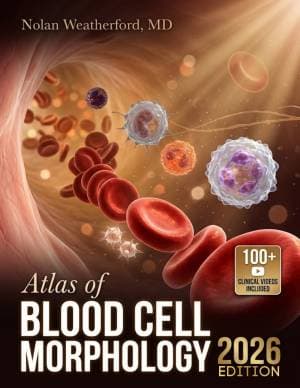 دانلود کتاب ATLAS OF BLOOD CELL MORPHOLOGY: A Visual Guide to Peripheral Smear Identification, Hematologic Maturation, and Laboratory Diagnosis for Medical Science Students and Clinical Professionals