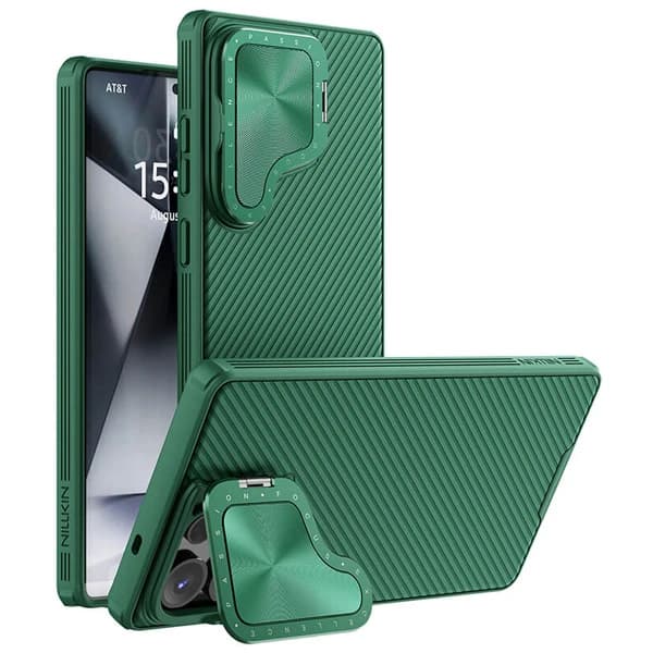 قاب ضد ضربه کمرا استند Samsung Galaxy S25 Ultra مارک نیلکین مدل Camshield Prop — تصویر ۴