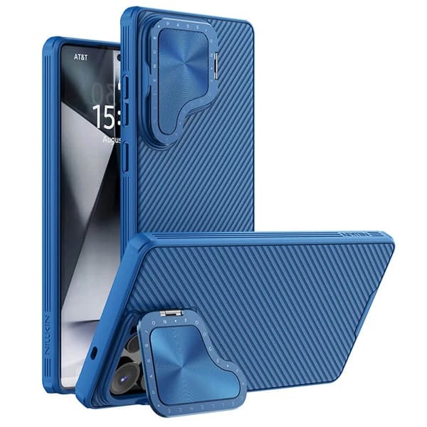 قاب ضد ضربه کمرا استند Samsung Galaxy S25 Ultra مارک نیلکین مدل Camshield Prop — تصویر ۳