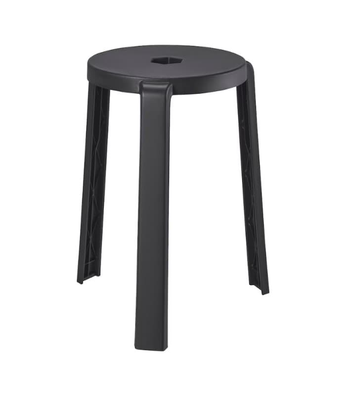 چهارپایه پلاستیکی ایکیا مدل IBBARBO ارتفاع 45 سانتیمتر