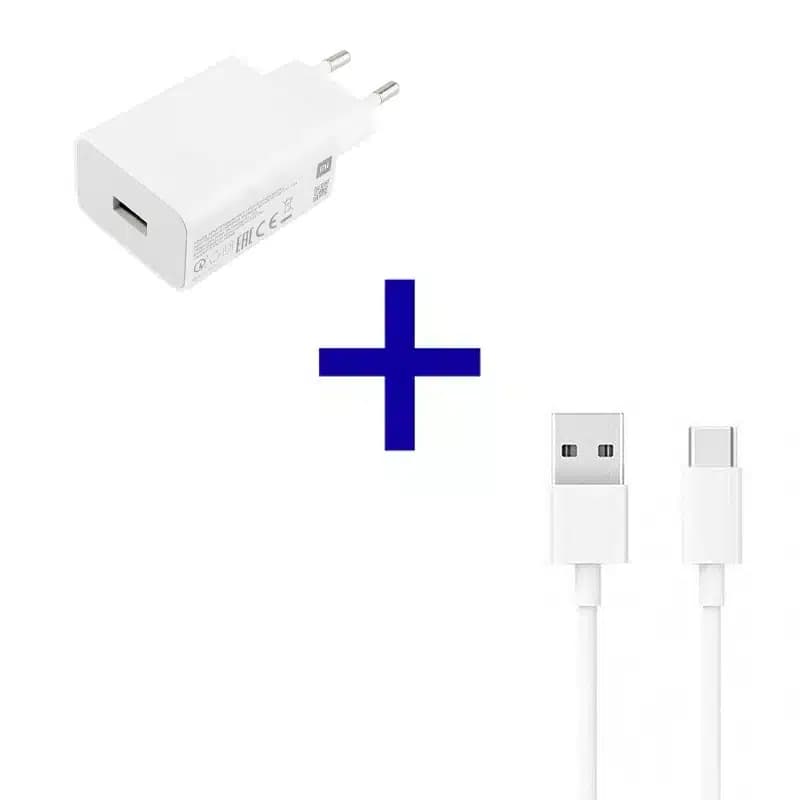 شارژر فست شارژ اصلی شیائومی Xiaomi Redmi Pad + سوزن سیمکارت طرحدار — تصویر ۴