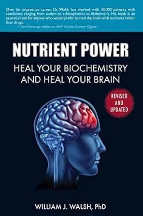 و دانلود نسخه کامل کتاب زبان اصلی Nutrient Power: Heal Your Biochemistry and Heal Your Brain PDF | دانلود کتاب خارجی