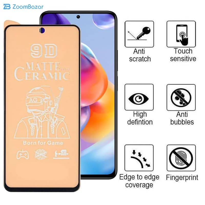 گلس سرامیکی مات اپیکوی مدل BodyGuard مناسب برای گوشی موبایل شیائومی Redmi Note 11 Pro 4G/5G / Note 11 Pro Plus 5G/ Note 11E Pro/11i — تصویر ۴