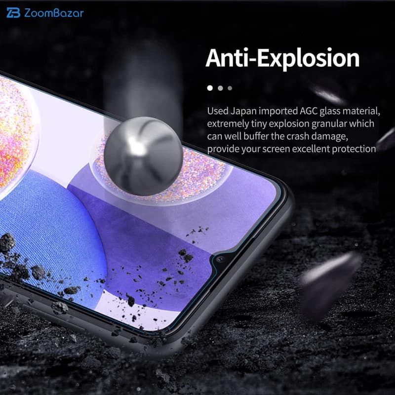 گلس اپیکوی مدل Clear Pro مناسب برای گوشی موبایل سامسونگ Galaxy A23 / A13 / A12 / A32 5G / M12 / M32 5G — تصویر ۵