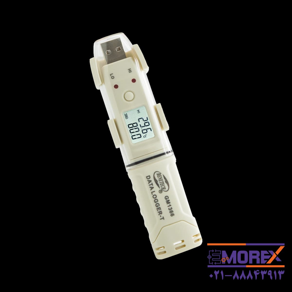 دیتالاگر دما دیجیتال بنتک | BENETECH مدل GM1366