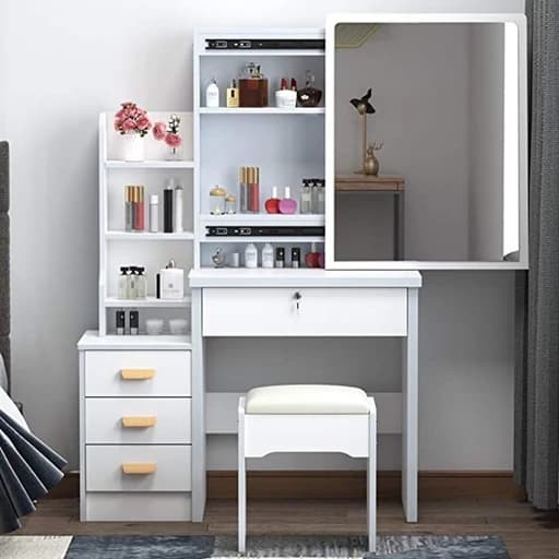 میز ارایشی تمام ام دی اف می باشد F181 کامنا مدل 13153511