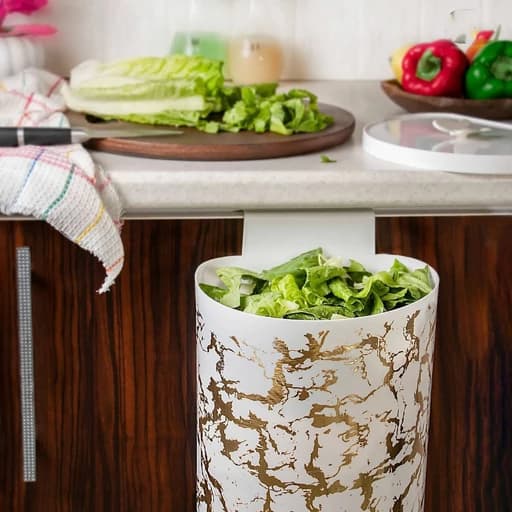 سطل زباله کابینتی مدل ماربل کد 10 ارسال کامنا مدل 13145228