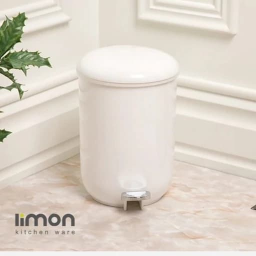 سطل زباله لیمون گرد 3 لیتری حمام 1864 کامنا مدل 13145207