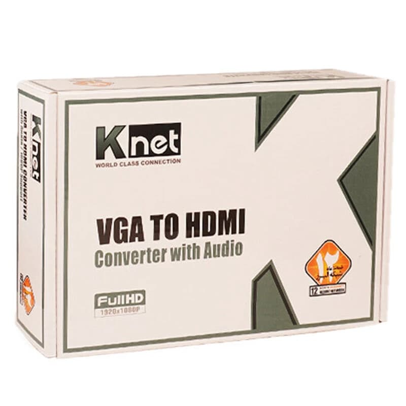 تبدیل VGA / Audio به HDMI کی نت K-CO71 — تصویر ۵
