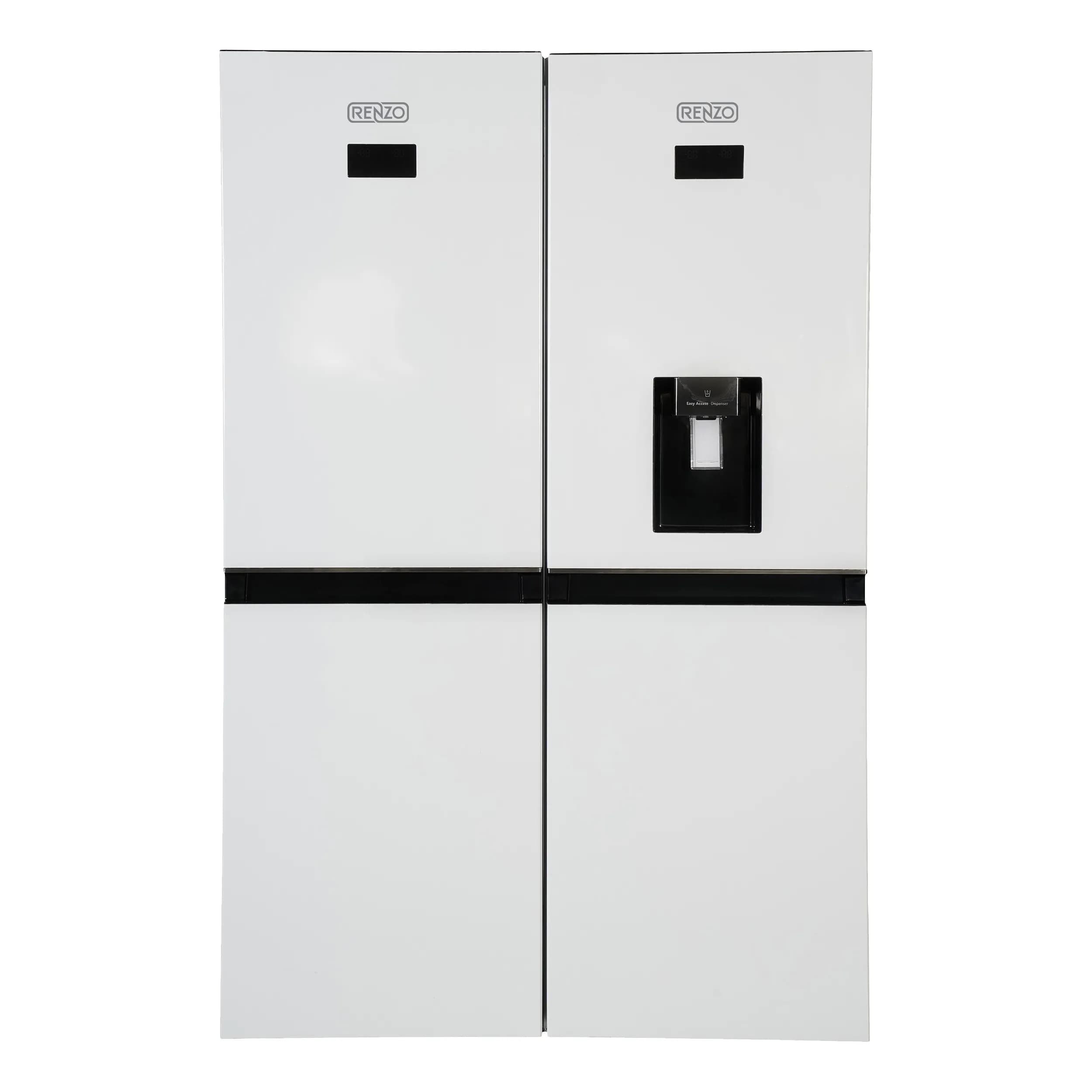 یخچال فریزر دوقلو رنزو مدل مورانو NR6040DN – NF6040DN-ICE