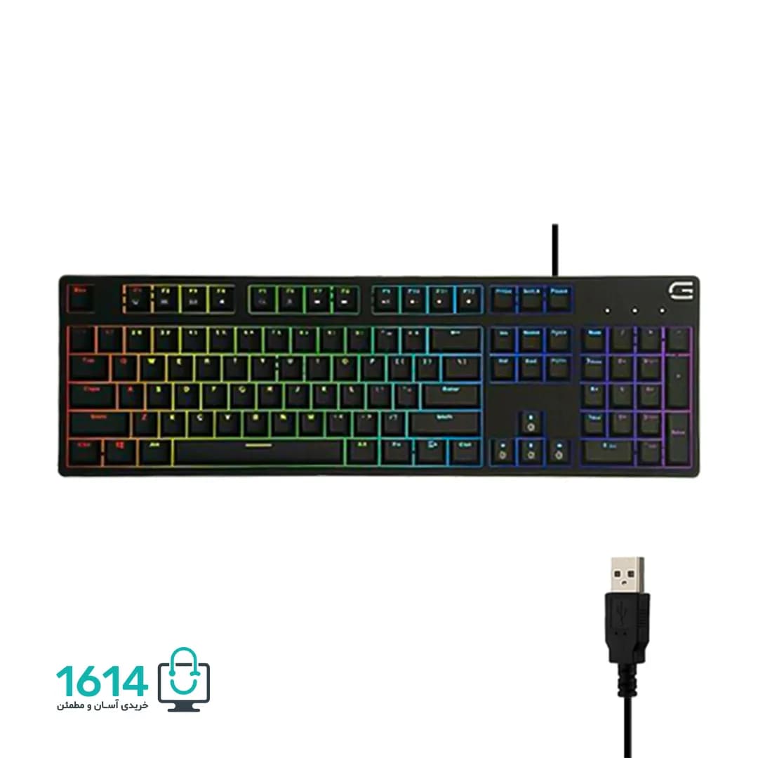 کیبورد سیمی گیمینگ دل مدل KB5223D