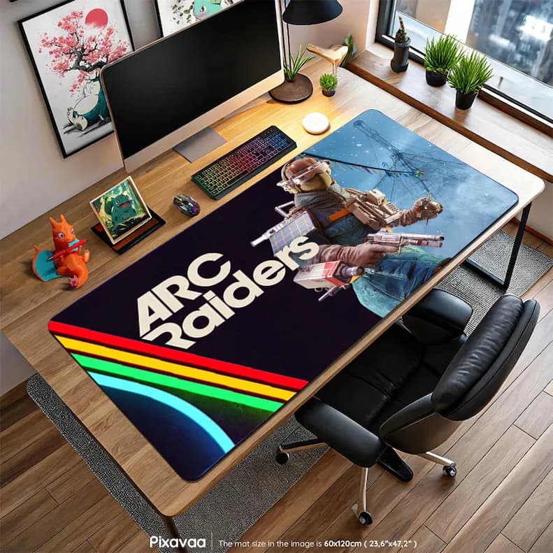 دسک پد گیمینگ آرک رایدرز در سرمای زمین (ARC Raiders Sci-Fi)