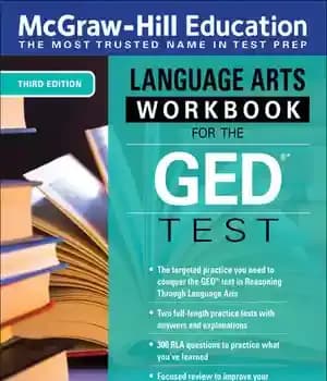 دانلود کتاب McGraw-Hill Education Language Arts Workbook for the GED Test, Third Edition