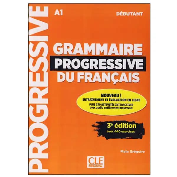 کتاب زبان GRAMMAIRE DU FRANCAIS DEBUTANT سطح A1