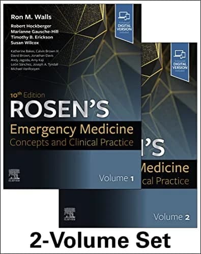 و دانلود نسخه کامل کتاب زبان اصلی Rosen’s Emergency Medicine – Concepts and Clinical Practice E-Book: 2-Volume Set PDF | دانلود کتاب خارجی