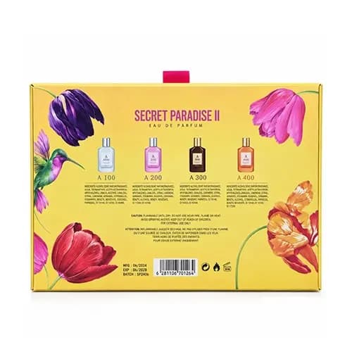 ست سکرت پارادایس باهاش زنانه 2 امپر چهار عددی حجم 120 میلی لیتر | Bahash Secret Paradise II — تصویر ۲