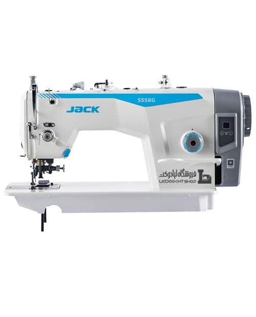 چرخ خیاطی صنعتی راسته دوز تیغ دار جک JK-5558WB